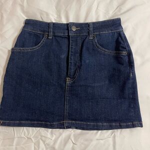 Zara jean skirt